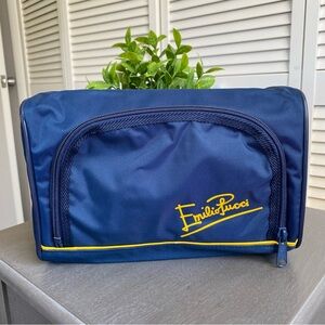 Vintage 1970s Emilio Pucci Travel Bag / Case